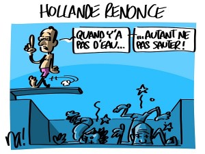 Hollande renonce