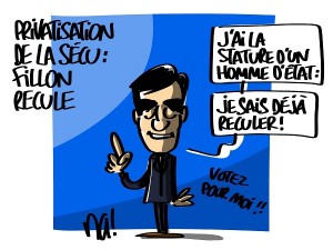 Privatisation de la sécu : Fillon recule