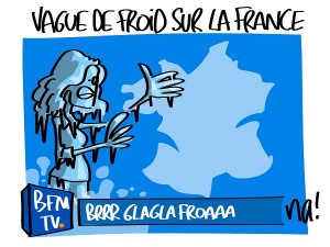 vague de froid sur la France