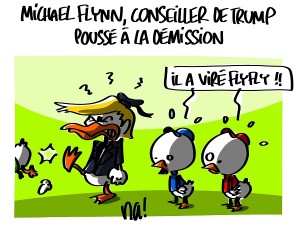 Michael Flynn, conseiller de Donald Trump, poussé à la démission