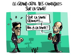 Le grand oral des candidats sur la santé