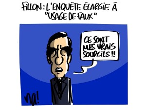 Fillon : l’enquête élargie à « usage de faux »