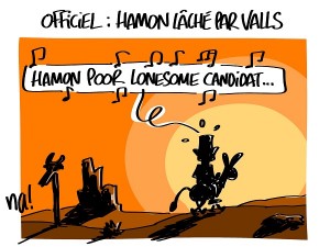 Officiel : Hamon lâché par Valls