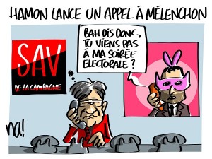 Hamon lance un appel à Mélenchon