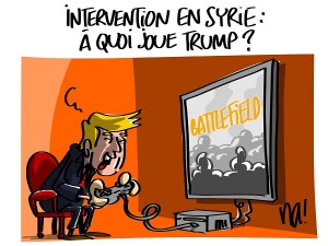 Intervention en Syrie : à quoi joue Trump ?