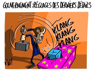 Nouveau gouvernement : réglages des derniers détails