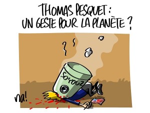 Thomas Pesquet : un geste pour la planète ?