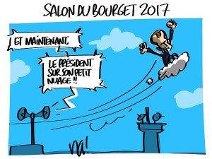 Macron au salon du Bourget