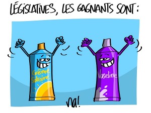 Les grands gagnants des législatives