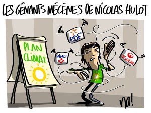Nicolas Hulot présente son plan climat