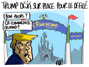 Trump est prêt pour la parade !