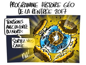 Le programme d’histoire géo de la rentrée 2017