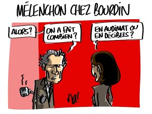 Mélenchon chez Bourdin