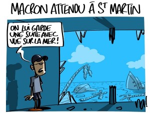 Macron attendu à St Martin