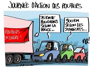 Journée d’action des routiers