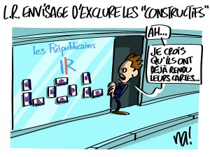 LR envisage d’exclure les constructifs