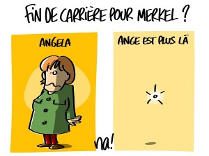 Fin de carrière pour Merkel