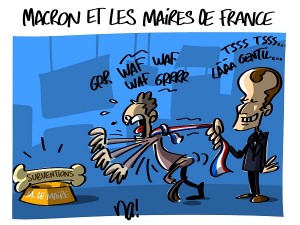 Macron et les Maires de France