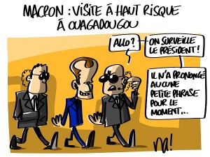 Macron : visite à haut risque à Ouagadougou