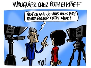 Laurent Wauquiez chez Ruth Elkrief