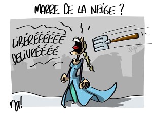 De la neige, encore de la neige !