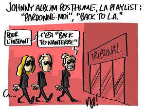 johnny : playlist posthume et tribunal