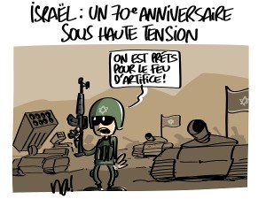 Israël : 70ème anniversaire sous haute tension