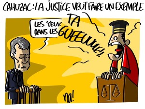 Cahuzac, la justice veut faire un exemple