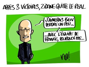 Zidane quitte le Real