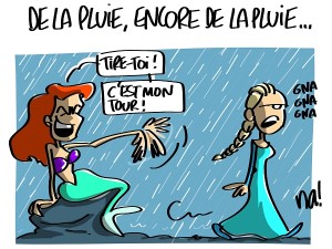 De la pluie, encore de la pluie