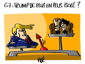 G7 : Trump de plus en plus isolé ?