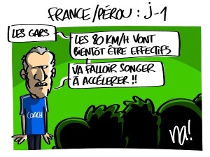 France Pérou J-1