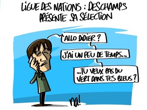 La sélection bleue de Didier Deschamps