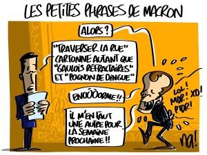les petites phrases de Macron