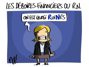 Les déboires financiers du RN