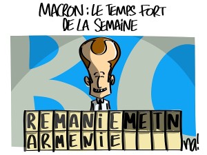 Macron : le temps fort de la semaine