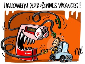 Halloween 2018 : bonnes vacances !