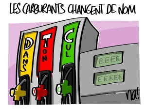 Les carburants changent de nom