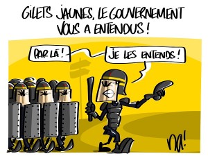 Gilets jaunes, le gouvernement vous a entendus