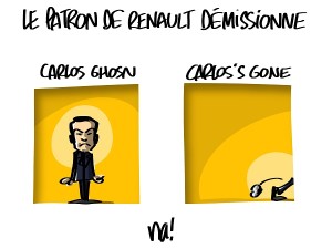 Carlos Ghosn démissionne