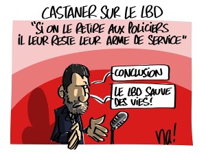 Castaner au sujet du LBD