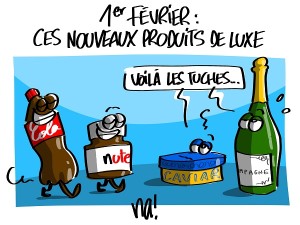 1er février, ces nouveaux produits de luxe