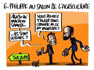 Edouard Philippe au salon de l’agriculture