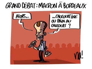 Grand débat, Macron à Bordeaux