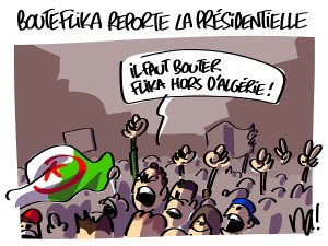 Bouteflika reporte la présidentielle