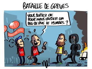 Batailles de grèves