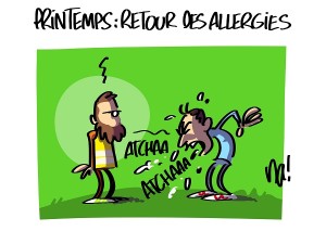 Printemps, le retour des allergies