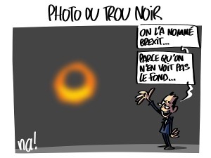 photo du trou noir