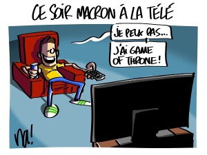 Ce soir Macron à la télé