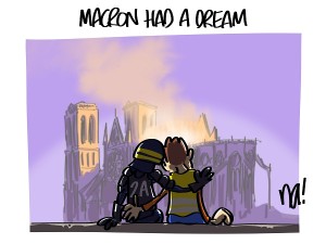 Acte 23, Macron had a dream